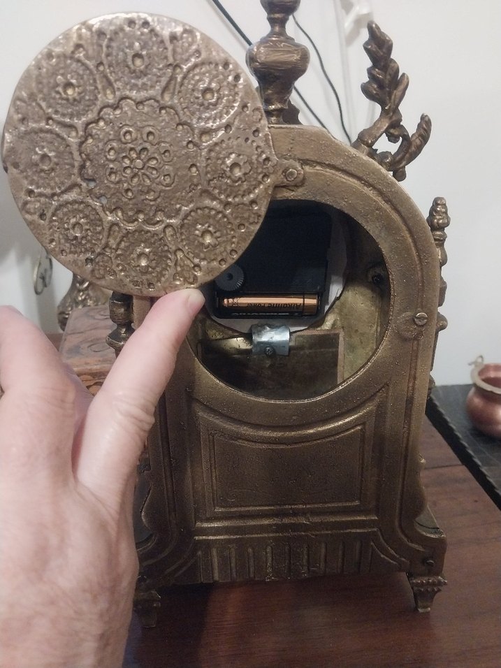 döküm bronz saat - Görsel 5