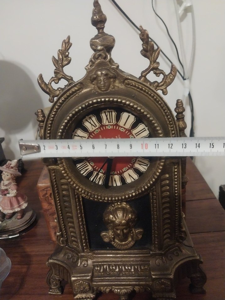 döküm bronz saat - Görsel 3