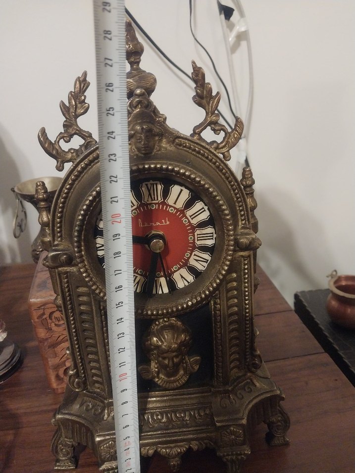 döküm bronz saat - Görsel 4