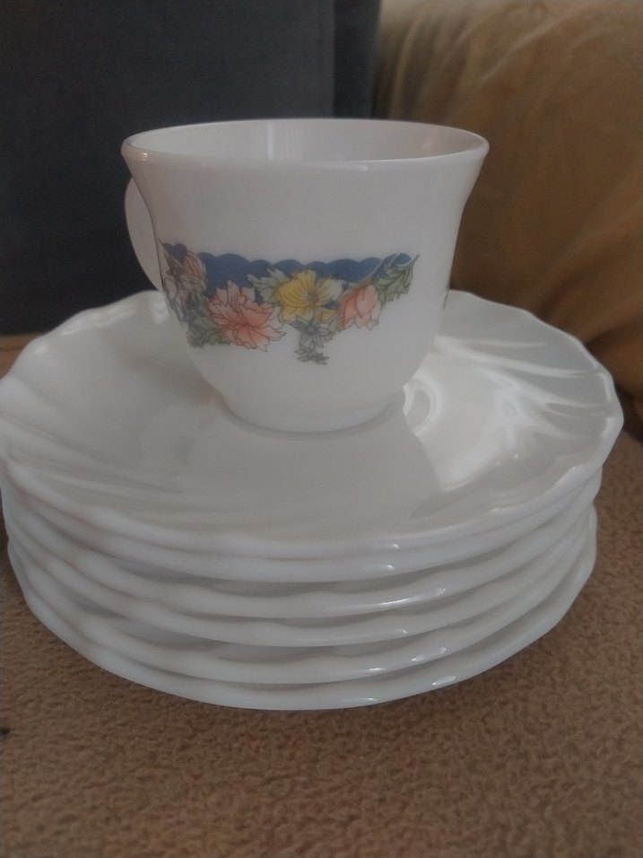 Türk kahve  Porselen Fincan Takımı - Görsel 4