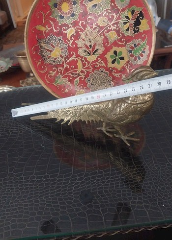 pirinç tabak ve.   pirinç kuş - Görsel 4