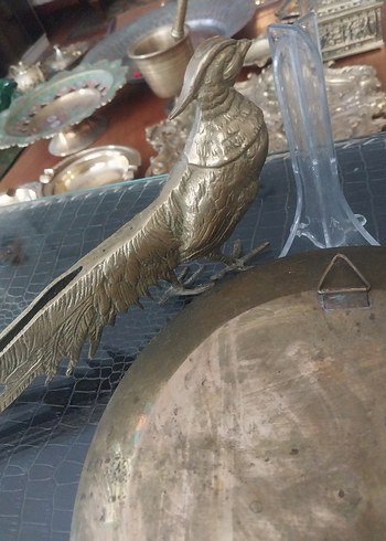 pirinç tabak ve.   pirinç kuş - Görsel 7