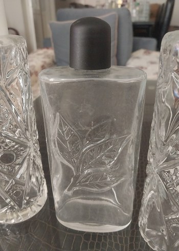 Avon Şeffaf Kadın Parfüm Şişeleri Seti