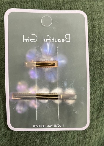 Renkli Boncuklu Çiçekli Kadın Toka Seti - Görsel 3