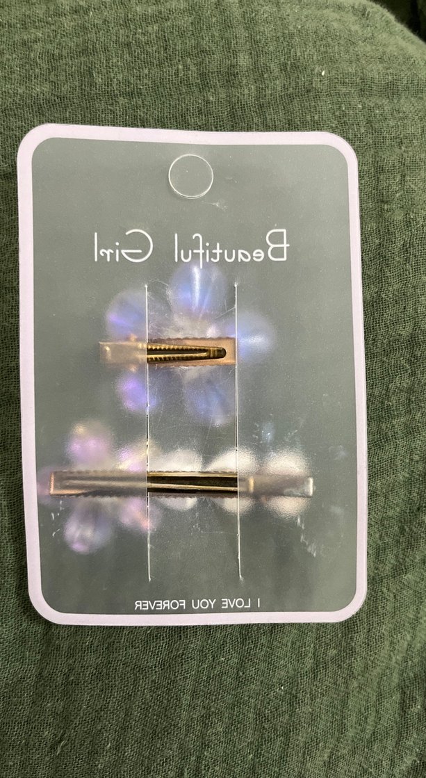 Renkli Boncuklu Çiçekli Kadın Toka Seti - Görsel 3