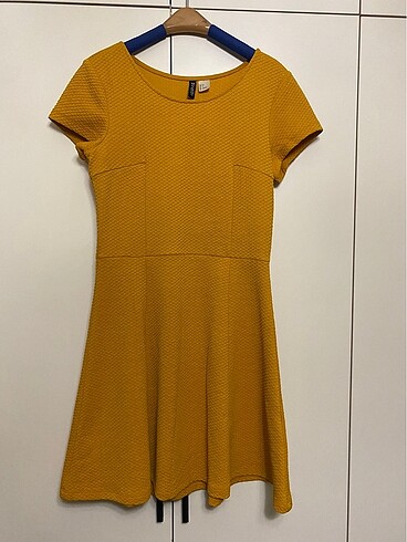 H&M Hardal Rengi Elbise