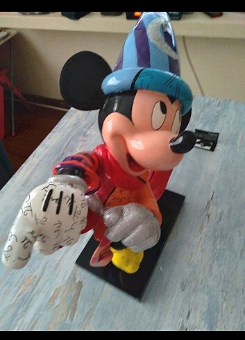  Beden Disney Enesco Brittto Sorcerer Mickey Mouse by Figür. 