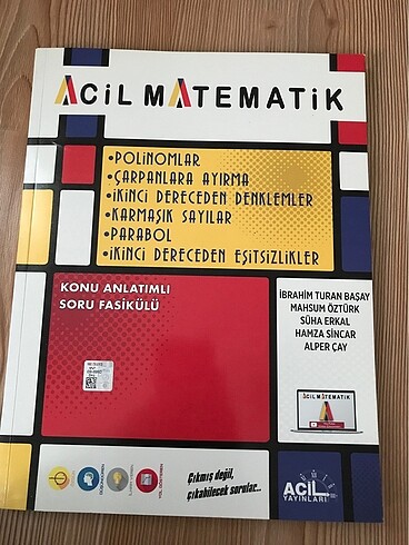 ACİL MATEMATİK FASİKÜLÜ POLİNOMLAR