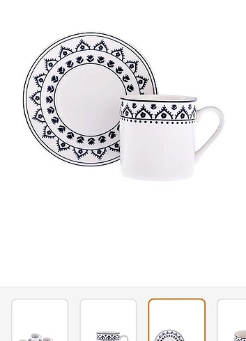 Lc Waikiki Home Emsan fincan takımı, 6lı fincan takımı