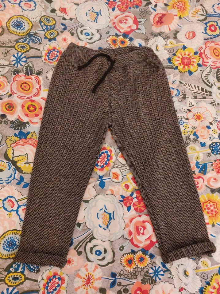 yün erkek çocuk pantolon - Görsel 3