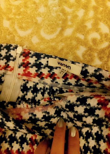 ekose kalem etek - Görsel 4