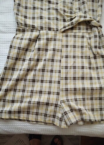 m Beden ten rengi Renk Bershka Şort Tulum