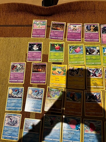 Beden Renk orjinal pokemon kartları