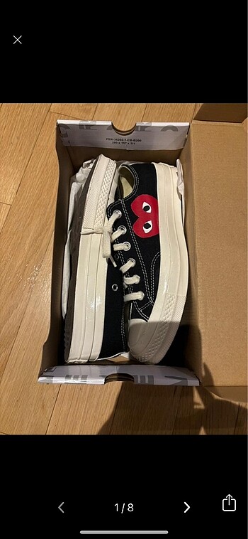 comme des garçons X converse