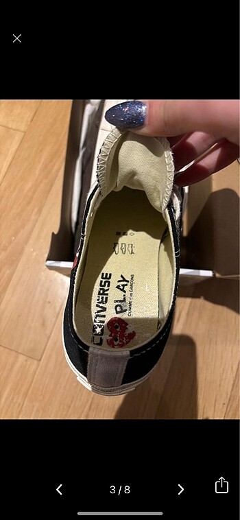 38 Beden comme des garçons X converse