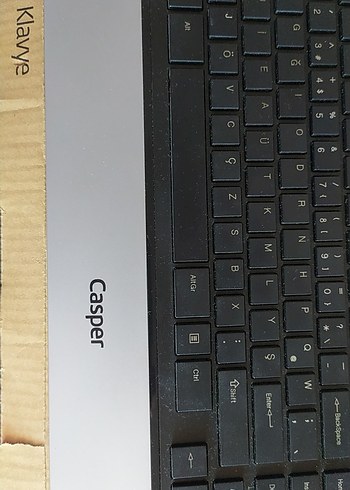 Casper Gri Kablolu F Klavye - Görsel 2