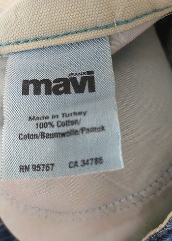 Kadın Mavi Kot Mini Etek - Görsel 4