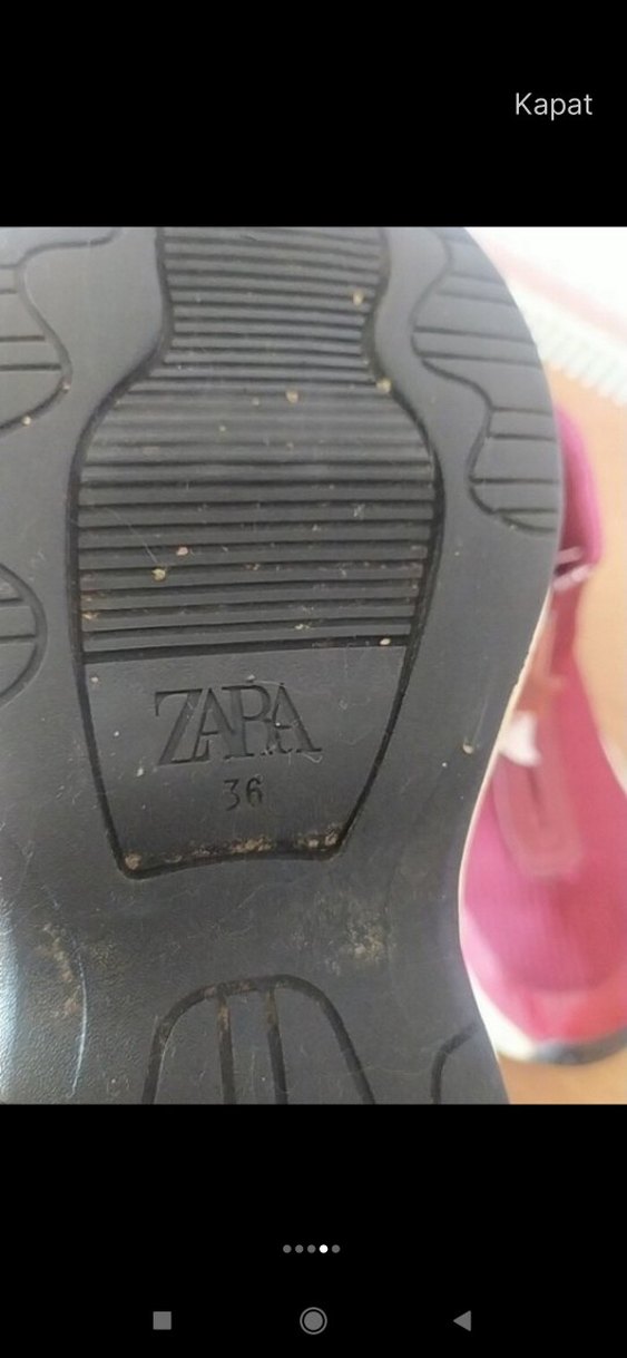 Bordo Topuklu Kadın Spor Ayakkabı - Görsel 4