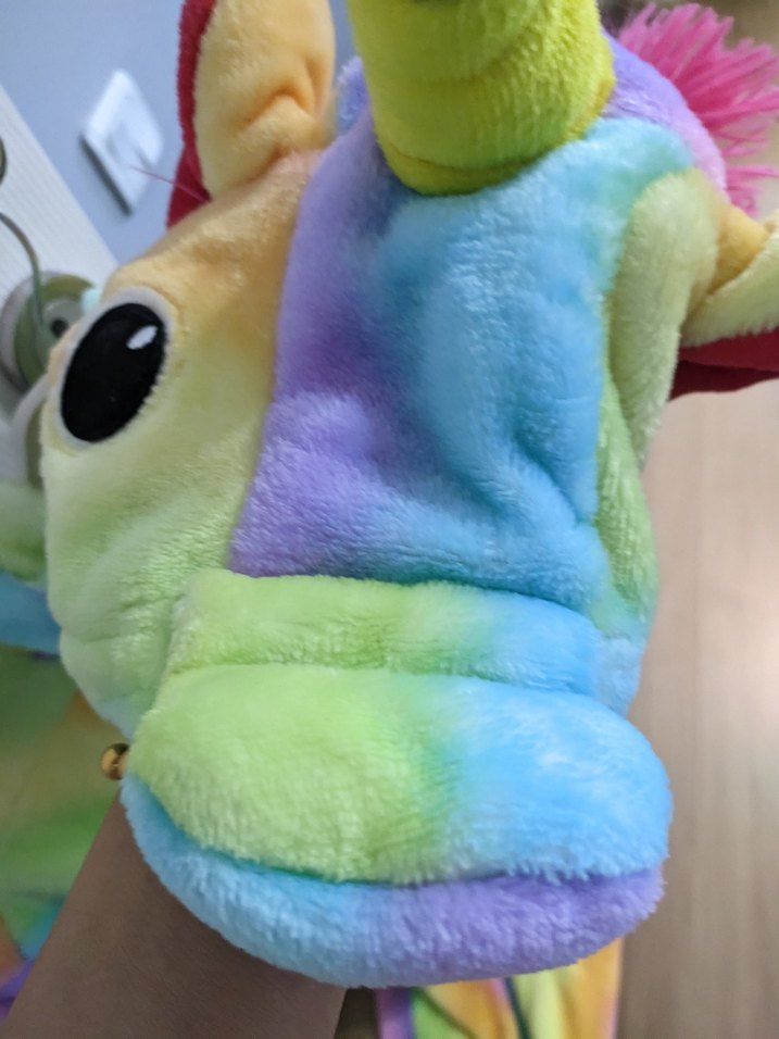 Pastel Renkli peluş Pijama tulum - Görsel 3