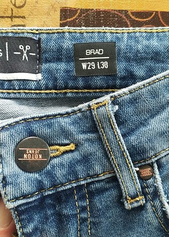 Erkek Mavi Normal Boy Denim Kot Pantolon - Görsel 3