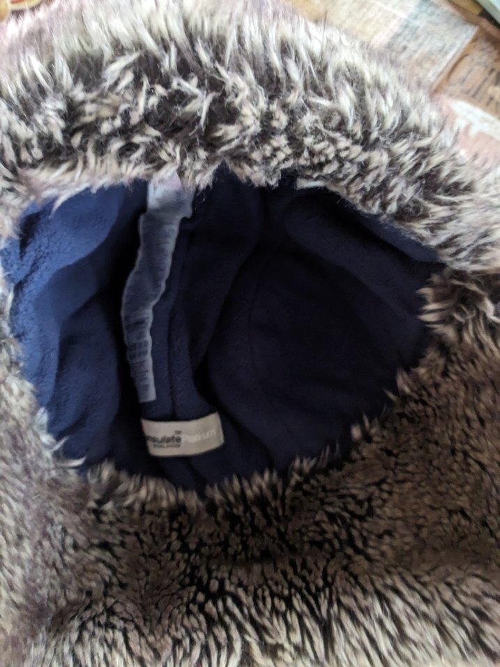 Kürk Detaylı çocuk pilot şapka - Görsel 4