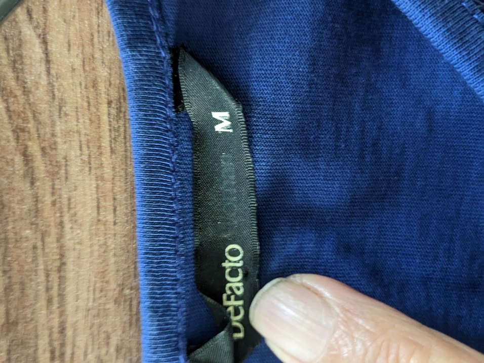 Lacivert Midi Elbise - Görsel 2