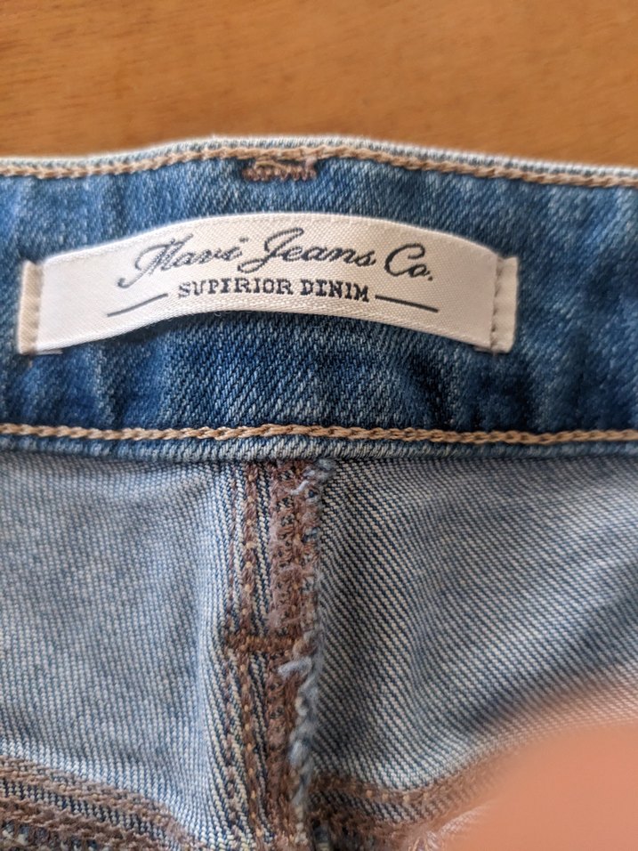 Kadın Mavi Bol Kesim Kot Şort - Görsel 3