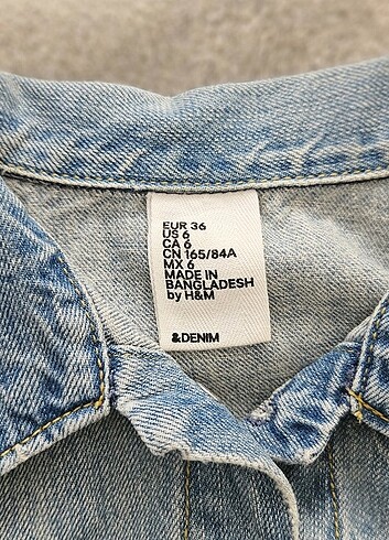 H&M H&M DENİM CEKET
