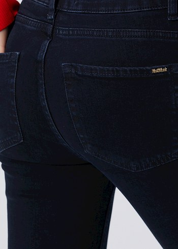 26 Beden Lacivert basic push up denim
