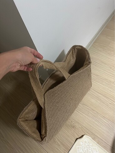 Beden Handmade hasır plaj çantası