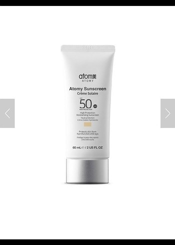 Atomy SPF 50 Güneş Koruyucu Krem - Görsel 2