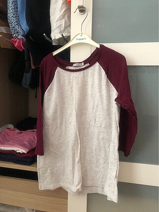 Bershka yarim kol bluz