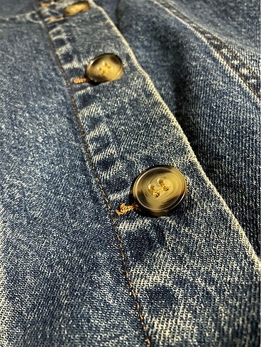 s Beden mavi Renk Denim Kot Fitted Elbise ????