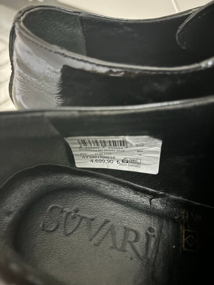 Süvari Siyah Rugan Erkek Klasik Ayakkabı - Görsel 2
