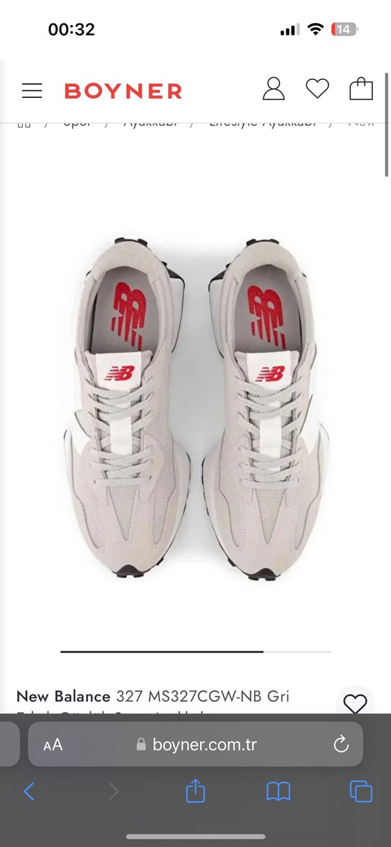 New balance 327 erkek spor ayakkabı - Görsel 3