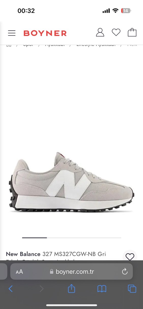 New balance 327 erkek spor ayakkabı - Görsel 2