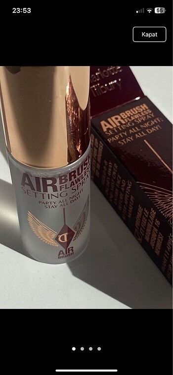 Charlotte tilbury sabitleyici