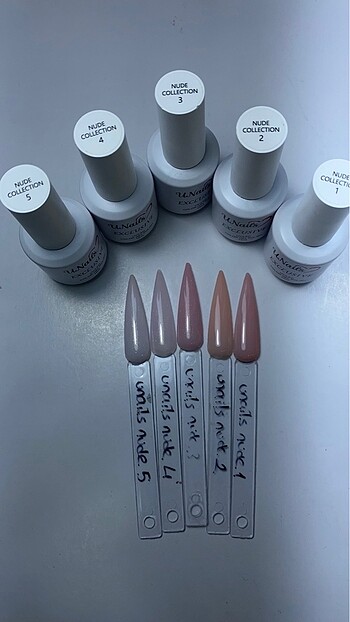 Unail nude kalıcı oje