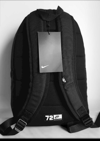 Beden siyah Renk Nike Siyah Spor Sırt Çantası Velcro Detaylı