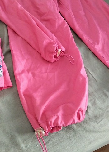 Kızlar için Pembe Kapüşonlu haşema - Görsel 5