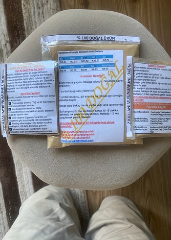 SARI Kil Yağlı saçlar için % 100 garantili beğenmezseniz iade - Görsel 6