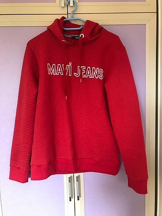 M Beden Kırmızı Sweatshirt 