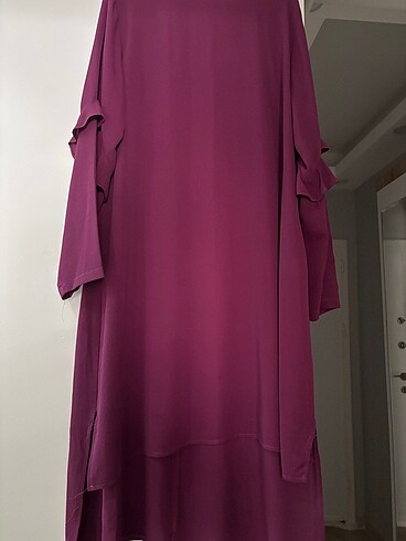 Mürdüm renk tunik
