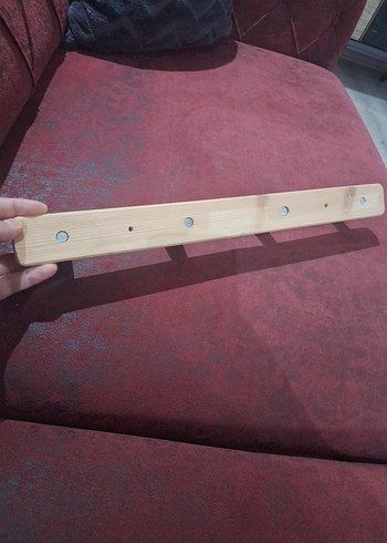 Beden Renkli Ahşap Duvar Askısı