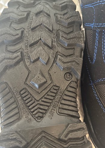 Koyu Mavi Erkek iş Spor Ayakkabı - Görsel 3