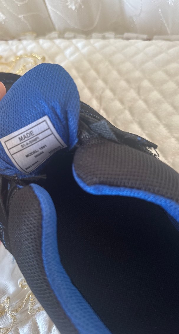 Koyu Mavi Erkek iş Spor Ayakkabı - Görsel 2