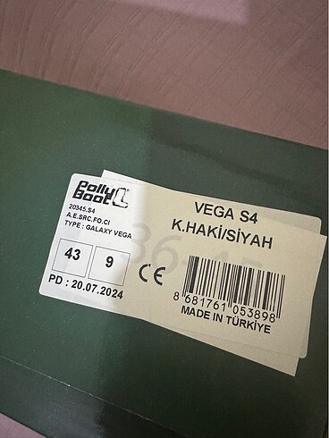 43 Beden Ürün sıfır polly boot