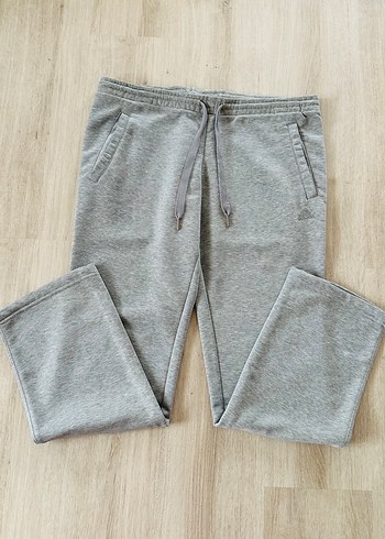 Orjinal Adidas Erkek Eşofman Altı Gri - Görsel 2