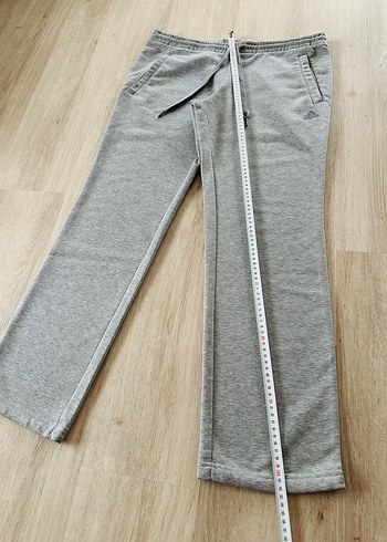 Orjinal Adidas Erkek Eşofman Altı Gri - Görsel 7