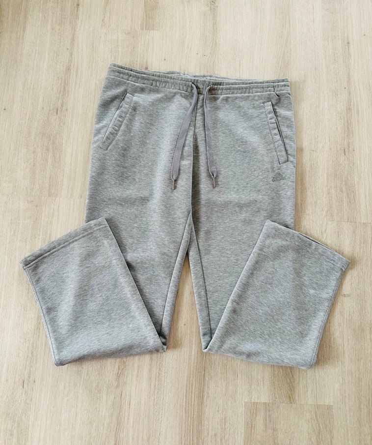 Orjinal Adidas Erkek Eşofman Altı Gri - Görsel 2